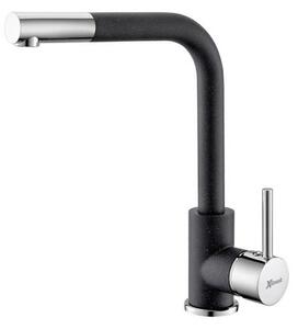 LUX Metalac T03816 Mosogató Csaptelep - Szemcsés Fekete
