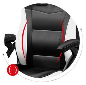 Kiváló minőségű gamer szék fehér FORCE 4.2