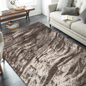 Praktikus nappali szőnyeg finom hullámos mintával, semleges színekben Szélesség: 60 cm | Hossz: 100 cm