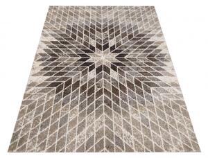 Modern dizájn bézs színű szőnyeg természetes motívumokkal Szélesség: 80 cm | Hossz: 150 cm