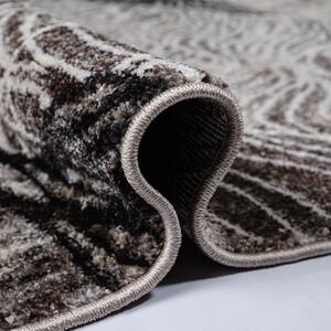 Kifinomult barna szőnyeg érdekes díszítéssel Szélesség: 80 cm | Hossz: 150 cm