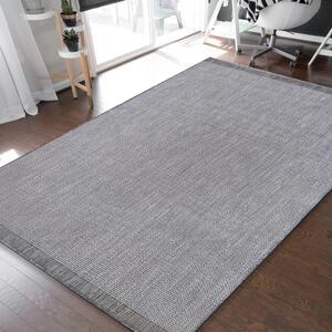 Egyszerű és elegáns szürke sima szőnyeg a sokoldalú felhasználáshoz Szélesség: 120 cm | Hossz: 170 cm