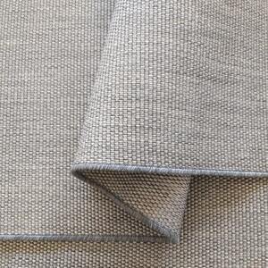 Egyszerű és elegáns szürke sima szőnyeg a sokoldalú felhasználáshoz Szélesség: 80 cm | Hossz: 150 cm