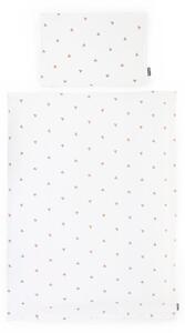 Childhome Paplanhuzat + párnahuzat - 100x140 cm - Szivecskés-Kifutó termék!
