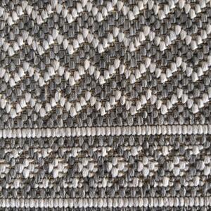 Univerzális szürke szőnyeg finom mintával Szélesség: 80 cm | Hossz: 150 cm