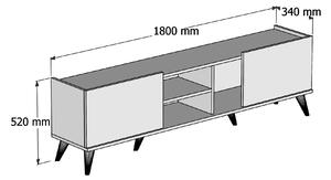 TV asztal/szekrény Emir (fehér). 1072295