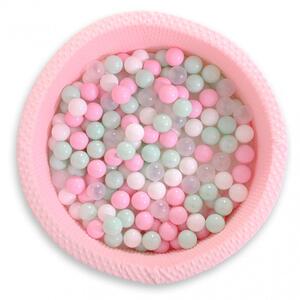 Sweet baby minky labdamedence szett - rózsaszín 40 cm