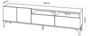TV asztal/szekrény Rony (tölgy). 1072363
