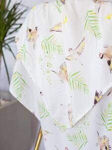 Luxury bambusz takaró - Bird - AJÁNDÉK párna 70x100
