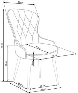 K366 szék - hamu