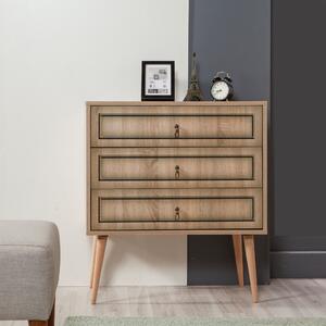 Trio komód, 80 cm – TR869VEL3435