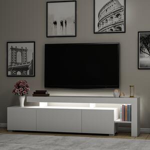 TV asztal/szekrény Belize (fényes fehér). 1072527