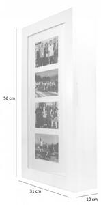 Ékszertartó fali szekrény 56 x 31 x 10 cm