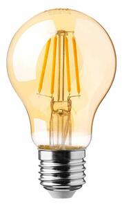 V-TAC 12W borostyán E27 filament A60 LED égő, 2200K, 110 Lm/W - SKU 217457