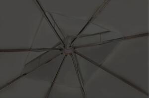 VidaXL sötétszürke pavilon tetővel 3 x 4 m