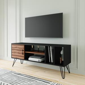 TV asztal/szekrény Tivoli (fekete + barna). 1072687