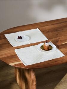 Sinsay - Tányéralátétek viszkózkeverékkel és fémszállal 2 pack - arany