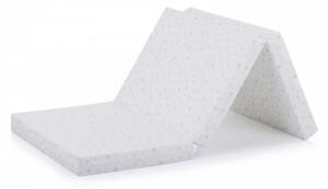 Chipolino összehajtható matrac 60x120 - White/Grey Stars