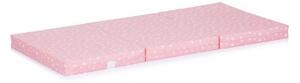 Chipolino összehajtható matrac 60x120 - White/Pink Stars