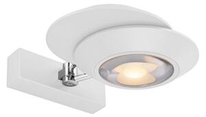 Fali Lámpa PURE, Oculis, dimmable, Fehér, Hálószoba, Fém, Modern