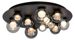 Mennyezeti Lámpa PURE, Popup, dimmable, Szürke, Nappali, Fém
