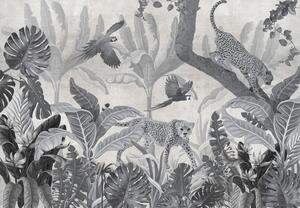 Fotótapéta - Gepárdok a dzsungelben (147x102 cm)