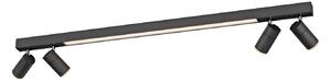 Mennyezeti Lámpa PURE, PURE Lines Spot, dimmable, Fekete, Nappali, Fém, Modern