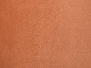 Narancssárga bársonypuff 61 x 36 cm MILLEN