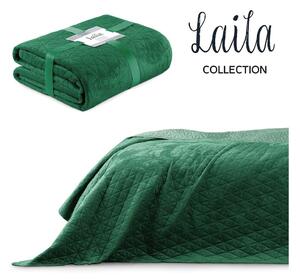 Laila Jade zöld ágytakaró, 260 x 240 cm - AmeliaHome