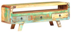 Tömör újrahasznosított fa TV-szekrény 117 x 30 x 41 cm