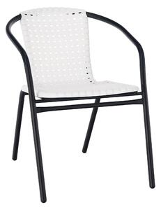 Kerti szék Brittaney (fehér + fekete). 744496
