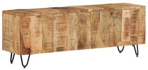 Tömör mangófa TV-szekrény 110 x 30 x 40 cm