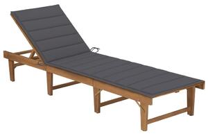 VidaXL Akácfa Napozóágy - 200cm