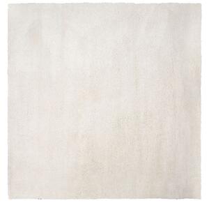 Hangulatos Hosszú Szőrű Fehér Szőnyeg 200 x 200 cm EVREN