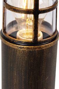 Modern álló kültéri lámpa sárgaréz IP54 50 cm - Kiki