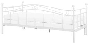 Kihúzható fehér ágy 90 x 200 cm TULLE