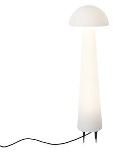 Álló kültéri lámpa fehér 80 cm LED-del IP44 - Fungi
