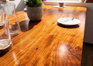 Massziv24 - CAMBRIDGE HONEY étkezőasztal 100x90cm, akác, mézszínű