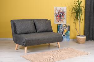 Kanapé futon Fillie (sötétszürke). Akció -28%