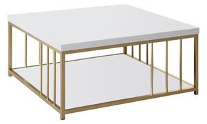Dohányzóasztal Zen (fehér + arany). 1073449