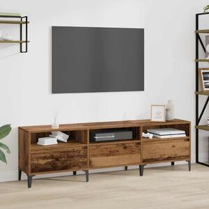 TV szekrény Régi fa 150 x 30 x 44,5 cm Műszaki fa és vas