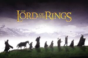 Művészi plakát Lord of the Rings - Group