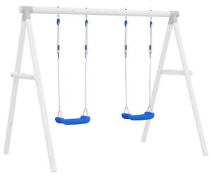 2 db kék polietilén hinta kötéllel 37 x 15 cm