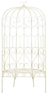 VidaXL fehér antik vas kerti pad 95 cm