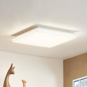 Prios LED mennyezeti lámpa Artin, 33 cm, fehér, szögletes, érzékelős, szögletes