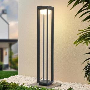 Prios LED-es útvilágító lámpa Gamion, 90 cm, antracit, fém, IP54