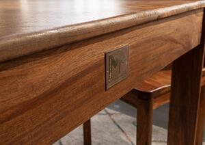 Massziv24 - MONTREAL Étkezőasztal 160x90 cm, barna, paliszander