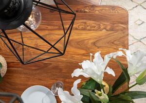 MONTREAL Étkezőasztal 140x90 cm, barna, paliszander