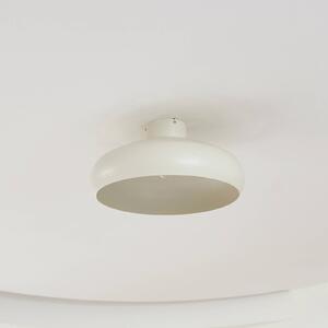 Lindby Elover mennyezeti lámpa, bézs, Ø 45 cm, vas