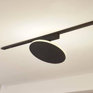 Lindby LED-es lámpa Lumaro, fekete, alumínium, 48V, dimmelhető